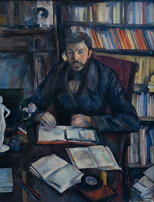 Portrait de Gustave Geffroy, 1900, Paul Cézanne