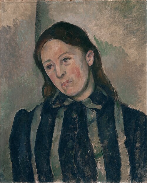 Madame Cézanne aux cheveux dénoués, 1885, Paul Cézanne