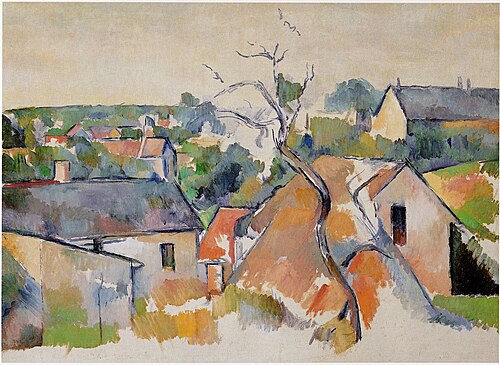 Les Toits, 1898, Paul Cézanne