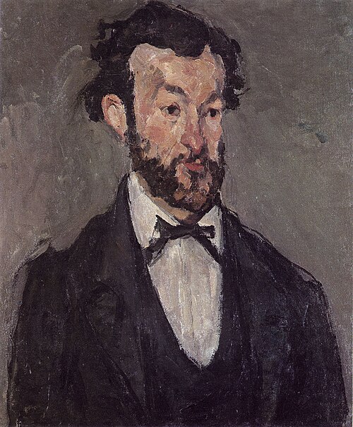 Portrait of Antony Valabregue, 1874, Paul Cézanne