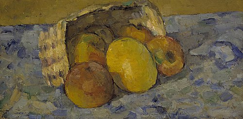 La Corbeille renversée, 1877, Paul Cézanne