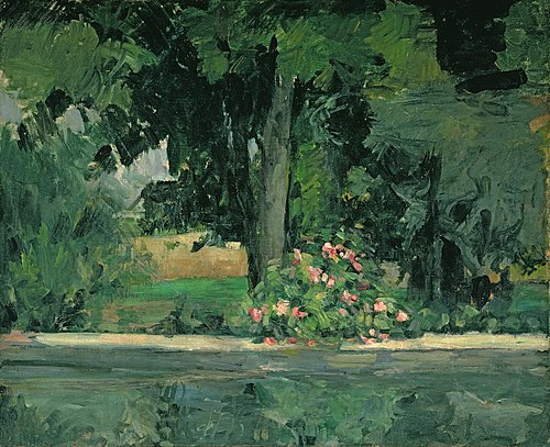 Bassin du Jas de Bouffan, 1874, Paul Cézanne