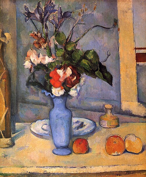 Le Vase bleu, 1890, Paul Cézanne