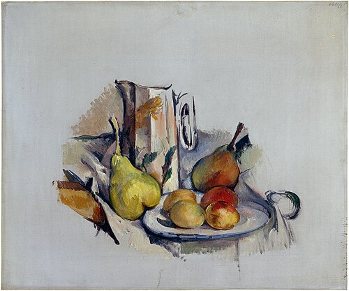 Nature morte à la cruche, 1890, Paul Cézanne