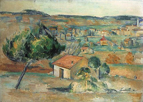 Gardanne vu du Claou, 1883, Paul Cézanne