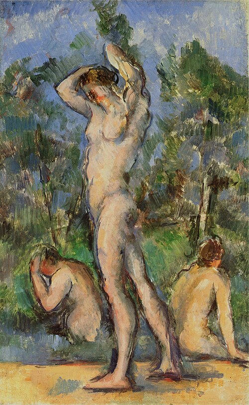 Le bain, 1880, Paul Cézanne