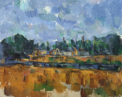 Bords d'une rivière, 1904, Paul Cézanne