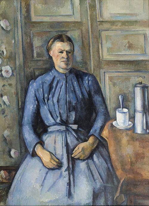 La Femme à la cafetière, 1895, Paul Cézanne