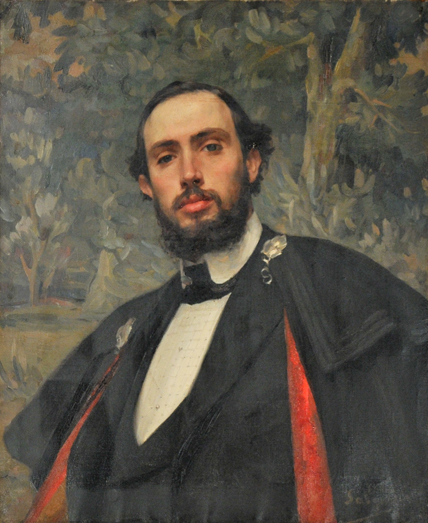 Aleixo de Queiroz Ribeiro's portrait, 1895, Veloso Salgado