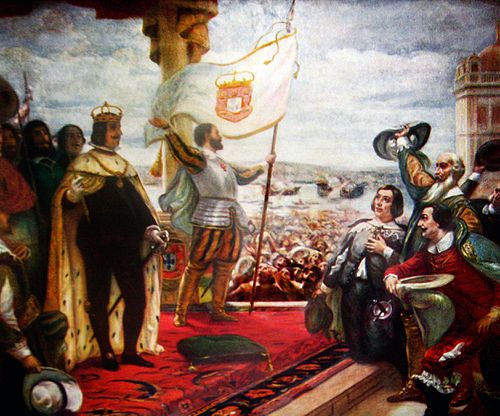 Coronation of King João IV, 1908, Veloso Salgado