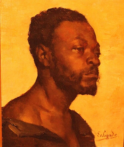portrait of a African, 1887, Veloso Salgado