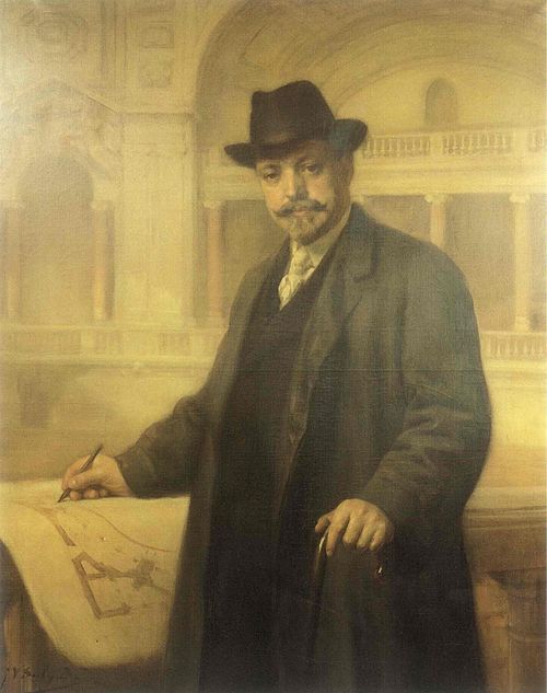 Portrait of Miguel Ventura Terra, 1910, Veloso Salgado