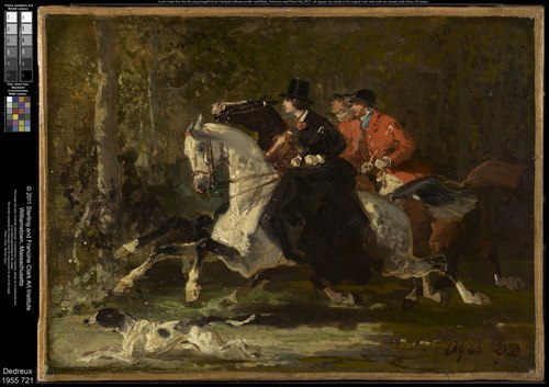 Equestrians, 1847, Alfred de Dreux