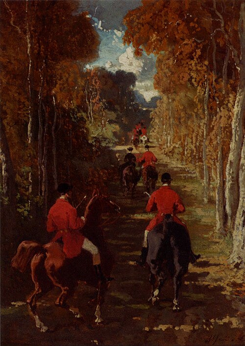Le Depart Pour La Chasse, , Alfred de Dreux
