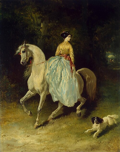 Horsewoman (Amazon), 1848, Alfred de Dreux