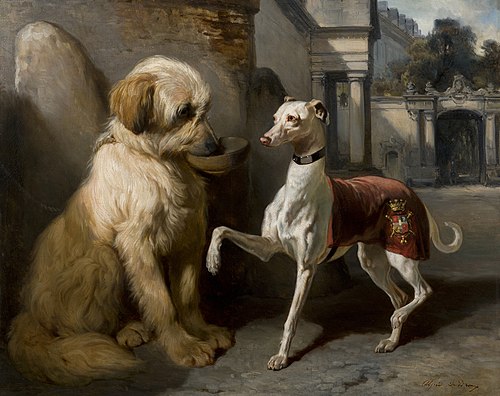 Riche et Pauvre, 1845, Alfred de Dreux