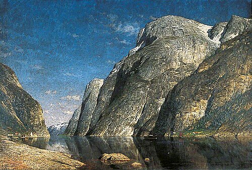 The Sognefjord, Norway, , Adelsteen Normann