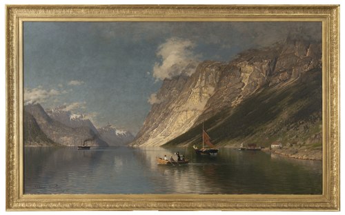 Romsdalsfjord, 1877, Adelsteen Normann