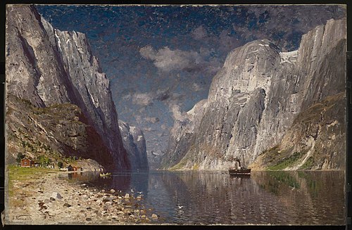 Fjord norvégien, , Adelsteen Normann