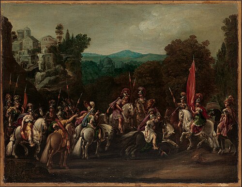 Le triomphe des Amazones, 1620, Claude Deruet