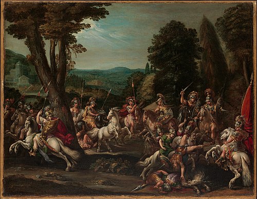 Triumph of the Amazons, 1620, Claude Deruet