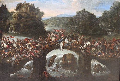 La Bataille entre les Amazones et les Grecs, 1610, Claude Deruet
