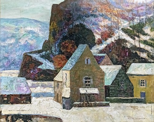 Effet de neige, 1936, Victor Charreton