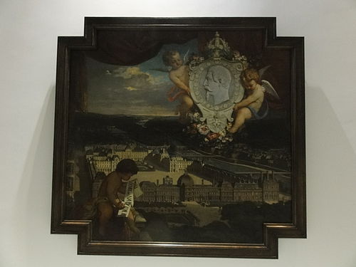 Le Louvre de Napoléon III, 1857, Victor Chavet