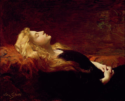 Resting, 1890, Victor Gilbert