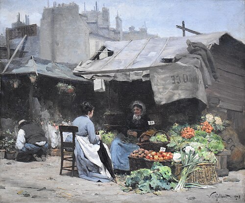 Maraîchères, 1878, Victor Gilbert