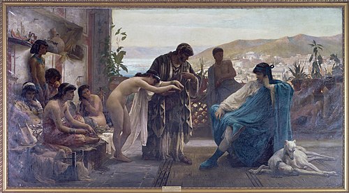 Un marchand d'esclaves, 1867, Victor Giraud