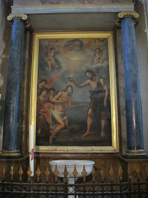 Le baptême du Christ, 1828, Vincent Vidal