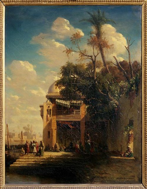 Souvenir de la campagne de Rosette, 1835, Prosper Marilhat