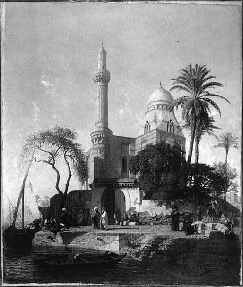 Landscape with Mosque, 1850, Prosper Marilhat