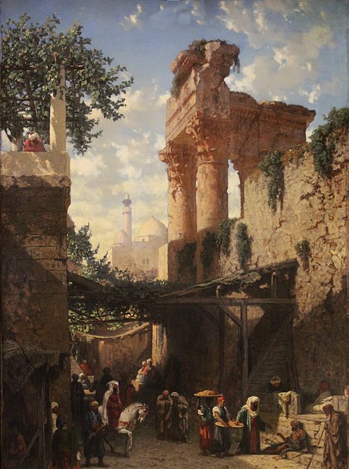 Vue de Lattaquieh (Syrie), 1840, Prosper Marilhat