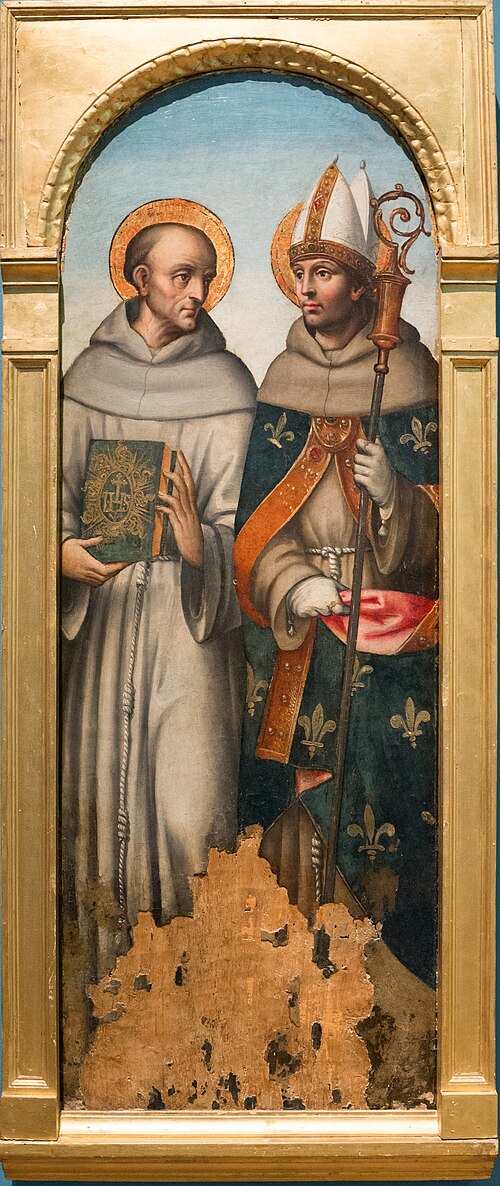 Saint Bernardin de Sienne et saint Louis de Toulouse, 1500, Vincenzo Civerchio