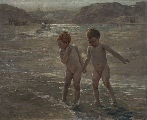 Dans l'air pur, 1907, Virginie Demont-Breton