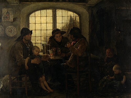 Loups de mer, 1884, Virginie Demont-Breton