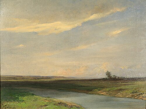 Landscape, 1900, Vittorio Avondo