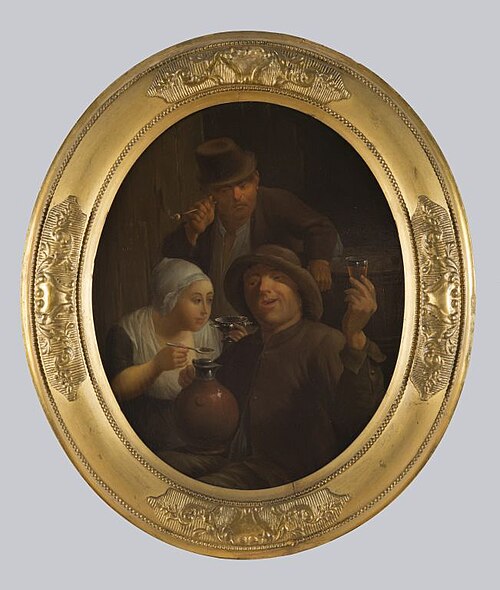 Het vrolijke drietal, 1788, Harmen Beekkerk