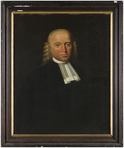 Portret van Eilardus Swalue??, 1783, Harmen Beekkerk