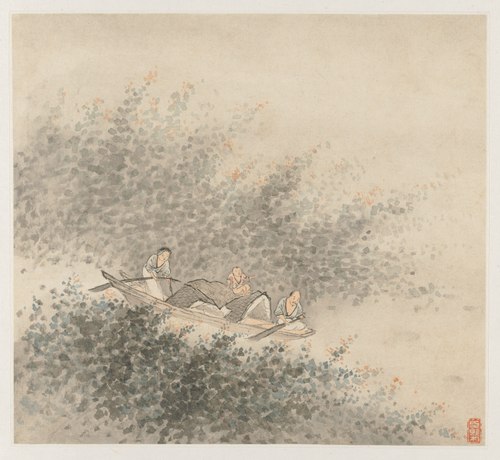 Album of Landscapes: Leaf 6, 1677, Wang Gai