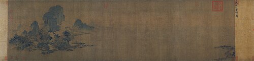 烟江叠嶂图, , Wang Shen