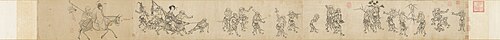 Chung K'uei Escorting His Sister's Wedding Procession, , Wang Zhenpeng