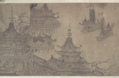 The Daming Palace, 1416, Wang Zhenpeng