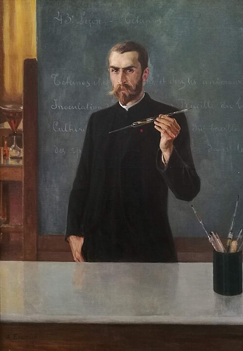 Dr. Emile Roux, 1896, Albert Edelfelt