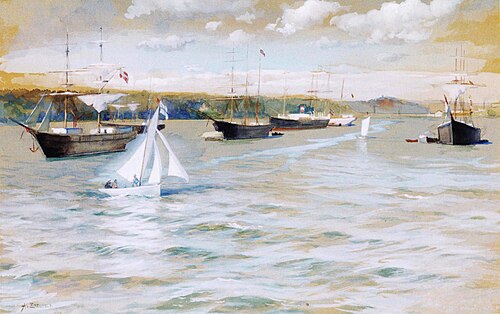 Haiko fjärd, 1889, Albert Edelfelt