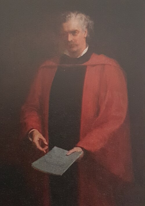Portrait of Gösta Mittag-Leffler, 1896, Albert Edelfelt