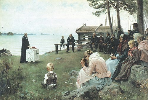 Service in the Southern Archipelago, 1881, Albert Edelfelt