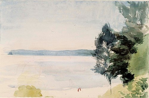 Rantamaisema, , Albert Edelfelt